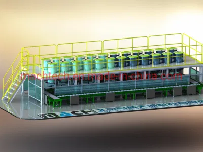 Automatisches Pulverdosiersystem für Gummikneter